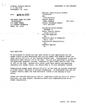Brony Thank You Fund IRS Exemption Letter